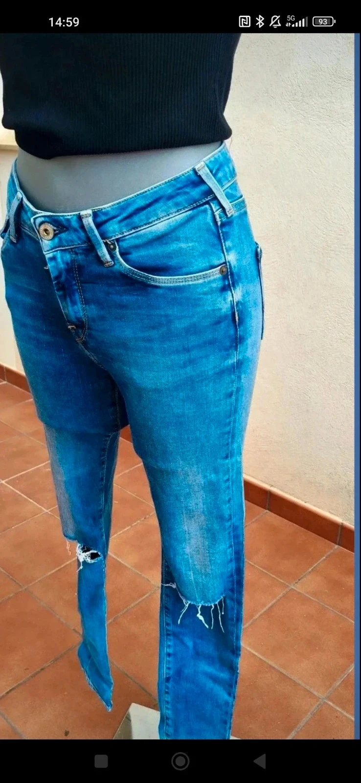 Jeans Pepe Jeans "Regent" com rasgos nos joelhos - Tamanho W26 / L30 – photo 3